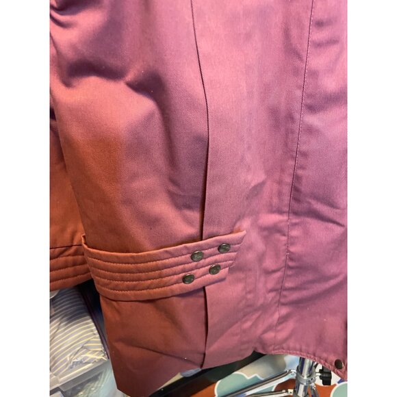 Mulberry Street Womens Quilted Mauve Jacket Size L - Picture 9 of 14